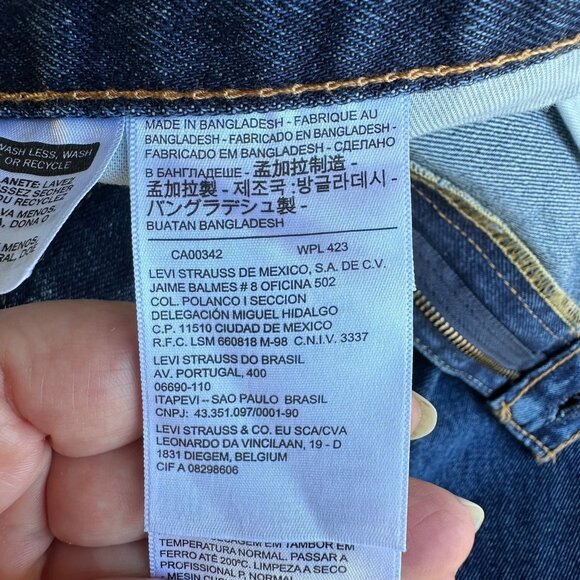 Levis 550 Mens Relaxed Fit Jeans W36 L32 Original Comfort Denim Classic Style - Picture 13 of 15